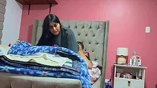 Latina Teen Rides In Homemade Cowgirl Sex