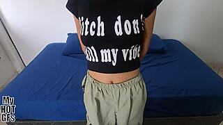 i cant believe this flaquita is legal and wants to follar so bad, her ass looks amazing in doggystyle.