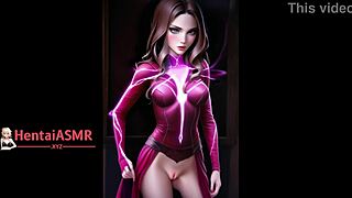 Hentai Scarlet Witch Costume Exploration