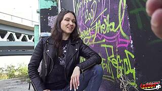 german scout - dp anal sex casting for small dirty milf cougar kristina grace