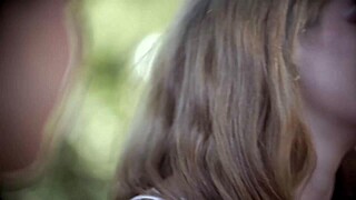 Babysitter Teases with Scissoring, Licking, and Fingering Big Tits