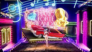 Nude Hatsune Miku Plays Piano in Scandalous Mod