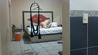 The fat-assed Mexican prostitute comes to suck my dick and fuck me hard.