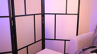 Sexy blonde with vibrator in pussy enjoys in front of everyone