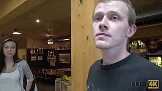 Will you pay cash for sex with this petite stranger in the bar?