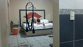 The fat-assed Mexican prostitute comes to suck my dick and fuck me hard.