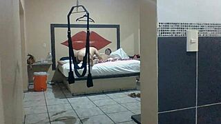 The fat-assed Mexican prostitute comes to suck my dick and fuck me hard.