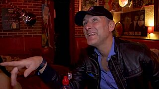 Does Cherry Kiss blonde flash small tits in doggystyle?