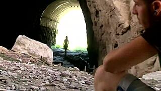 Romana ryder and sindee jennings use vibrator outdoors