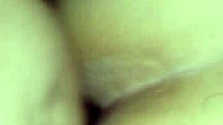 She bent over for intense doggystyle fucking