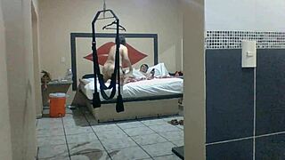 The fat-assed Mexican prostitute comes to suck my dick and fuck me hard.