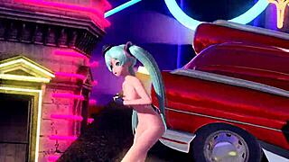 Nude Hatsune Miku Plays Piano in Scandalous Mod