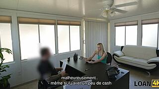 teen dancer licks and fingers while dancing on cock