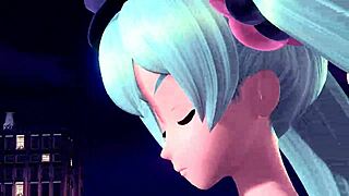 Nude Hatsune Miku Plays Piano in Scandalous Mod