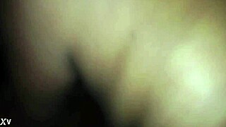 Bent over in doggystyle with oil because it hurts