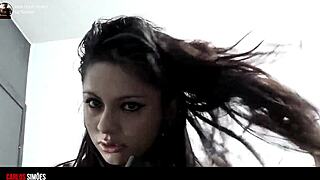 LATINA ASS in LINGERIE, YOUNG 18+ SHOWING PANTIES.