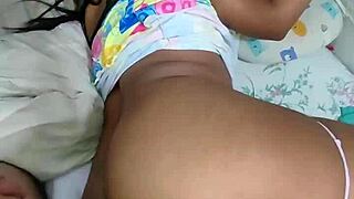 Stepfather enjoys stepdaughter's big ass anal.