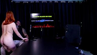 Brunette Humiliates Small Dick in BDSM POV Dirty Talk Outdoor Casting Session