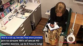 Carol Cummings Spreading Small Tits in Hospital Assessment