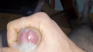 Hairy amateur giving armpit milk in long hair scene with amateurs.