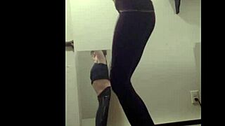 Cass Dances Seductively With Intense Striptease