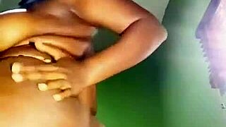 She was so horny, she decided to play with her pussy. Want to see her first time?