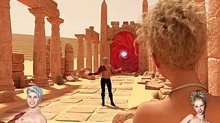 Let's play with shaved pussy and blowjob temptation 😏