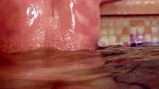 So, this babe is bent over outdoors, getting a hardcore double penetration with monster cocks when no one's watching