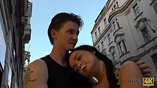 hunt4k skinny babe erica black becomes slut for cash