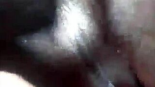 anal fingering my ebony ass till it cums, homemade style