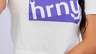 Sexy latina teen masturbates wet shaved pussy for boyfriend 😘