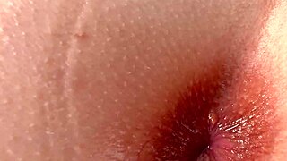 Modern Stylish Teen 18+agers Experiment With Anal Opening, And Every Time The Cute Girl Opens Her Asshole, The Handsome Boy Spits There.