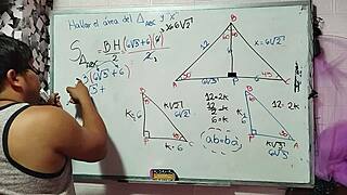 student and teacher in bedroom triangle