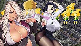 Intriguing Office Lady At Work