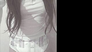 Slideshow of teen girl Kayla in wet diaper, suggestive lover play with fetish elements.