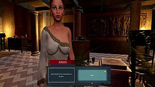 Slaves Of Rome: Hermaphrodite Tries Wife's Pants