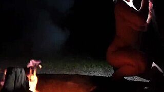 we're naked in the forest, sucking each other's cocks