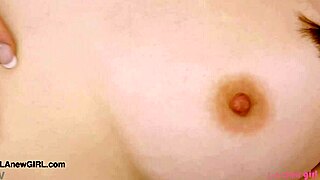 brunette teen in photoshoot interview