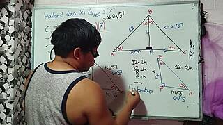 student and teacher in bedroom triangle