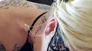 Ashley Lashae Sucks Big Black Cock With Passion