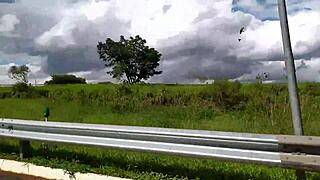 Girlfriend Loses Bet in Restaurant