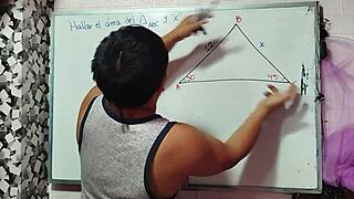 student and teacher in bedroom triangle