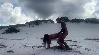 Brazilian amateur fucks greek beauty in anal doggystyle with monster cock