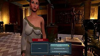 Slaves Of Rome: Hermaphrodite Tries Wife's Pants