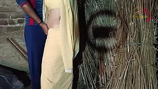 Brother-In-Law Fucks Sister-In-Law Outside The House