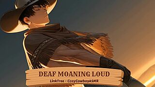 Deaf girl moaning loud orgasm