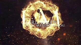 hot ashley graham explores her own body intimately.