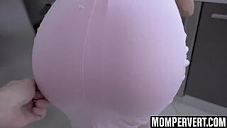 Adorable pierced stepmom Gia Vendetti rides naughty stepson in taboo cowgirl after swallowing his monster cock.