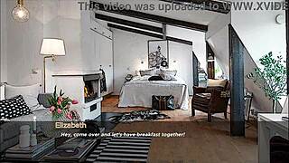 Let's Play Overstuffed Ending 4: Blonde Chubby Babe Gets Cut Off