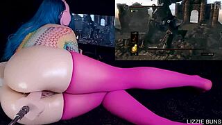 Dark Souls Fuck Machine Challenge 11: Iron Golem Cums and Squirts